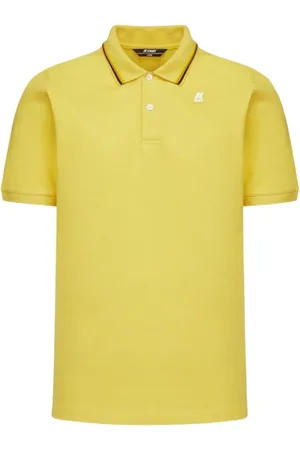 K-Way Homme, Tops, Jaune, Taille: M Polo Slim Fit Jaune Modèle Jud