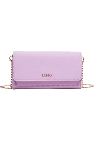 Liu Jo Femme, Sacs, Rose, Taille: ONE Size Portefeuille Pochette en Éco-cuir Lavande