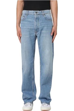 WoodWood Homme, Jeans, Bleu, Taille: W30 Jean coupe relaxe lavage clair