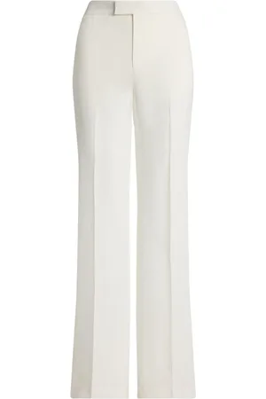 Ralph Lauren Femme, Pantalons, Blanc, Taille: 38 FR Vêtements pour femmes Pantalons Beige Ss25