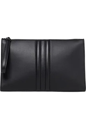 Bally Homme, Sacs, Noir, Taille: ONE Size Mallette en Cuir Noir Design Minimaliste