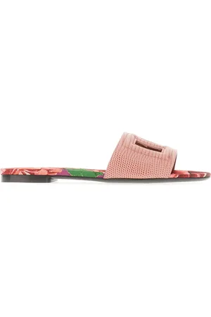 Dolce & Gabbana Femme, Chaussures, Rose, Taille: 36 EU Sandales Confortables pour un Usage Quotidien