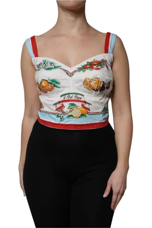 Dolce & Gabbana Femme, Tops, Multicolore, Taille: 42 FR Sweat à capuche en tricot de luxe