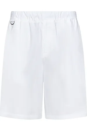 LOW BRAND Homme, Shorts, Blanc, Taille: L Shorts Bermuda Blanc Été Élégant