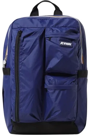 K-Way Homme, Sacs, Bleu, Taille: ONE Size Sac à Dos Moderne Bleu avec Plusieurs Compartiments