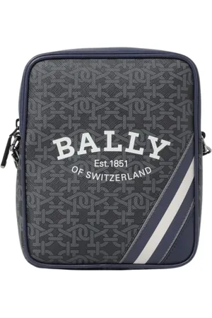 Bally Homme, Sacs, Bleu, Taille: ONE Size Sac Bandoulière Monogramme Bleu