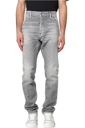 Dsquared2 Homme, Jeans, Gris, Taille: S Cool Guy Distressed Jeans