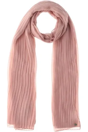 Liu Jo Femme, Accessoires, Rose, Taille: ONE Size Écharpe plissée châle en Rose Antique