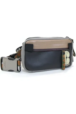 Coach Femme, Pre-owned, Noir, Taille: ONE Size Pre-owned Cuir sacs-bandouliere