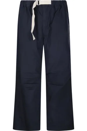 Emporio Armani Homme, Pantalons, Bleu, Taille: S Pantalon Bleu Marine Foncé