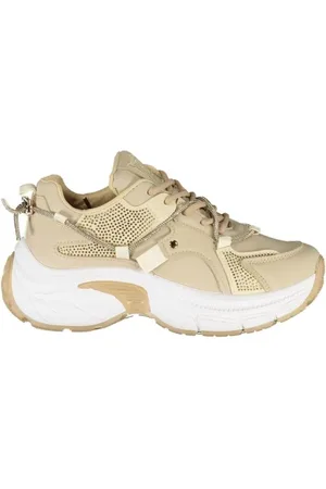 Laura Biagiotti Femme, Chaussures, , Taille: 41 EU Baskets Plateforme de Luxe avec Détails en Strass et Broderie