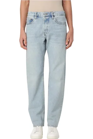 Frame Homme, Jeans, Bleu, Taille: W30 Jean Droit Lavage Clair