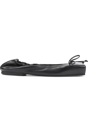Jacquemus Femme, Chaussures, Noir, Taille: 36 EU Ballerines Noires en Cuir pour Femmes