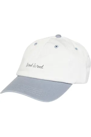 WoodWood Homme, Accessoires, Blanc, Taille: ONE Size Casquette de Baseball Élégante en Bleu