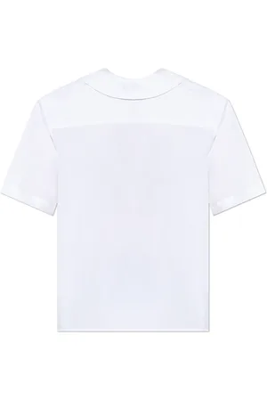 Marni Femme, Tops, Blanc, Taille: 38 FR Chemise avec logo