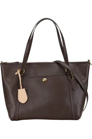 Coach Femme, Pre-owned, Brun, Taille: ONE Size Pre-owned Cuir sacs-main