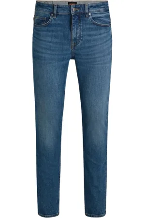 HUGO BOSS Homme, Jeans, Bleu, Taille: W34 L34 Jean Regular Fit 5 poches Bleu clair