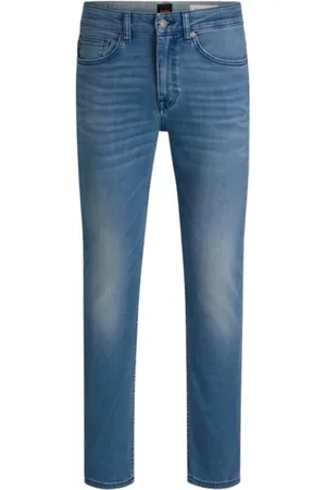 HUGO BOSS Homme, Jeans, Bleu, Taille: W38 L34 Jeans Slim Fit 5 poches Bleu vif