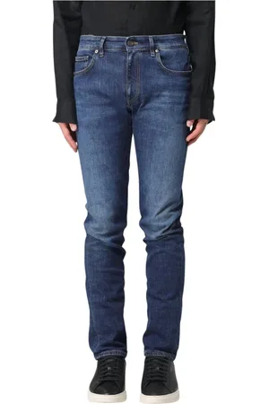 PT Torino Homme, Jeans, Bleu, Taille: W36 Jean Slim Fit Lavage Foncé
