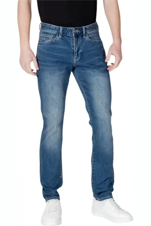 Armani Exchange Homme, Jeans, Bleu, Taille: W38 Slim Fit Denim Jeans