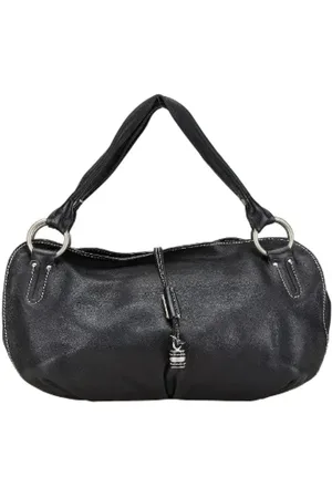 Céline Femme, Pre-owned, Noir, Taille: ONE Size Pre-owned Cuir cabas