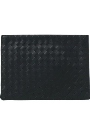 Bottega Veneta Homme, Sacs, Vert, Taille: ONE Size Porte-Documents en Cuir Tressé Vert
