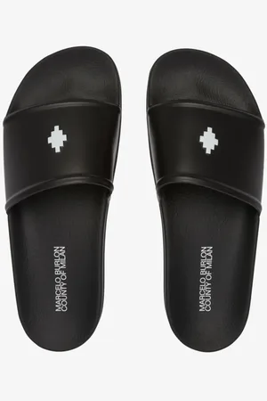 MARCELO BURLON Homme, Chaussures, Noir, Taille: 41 EU County Cross Slider