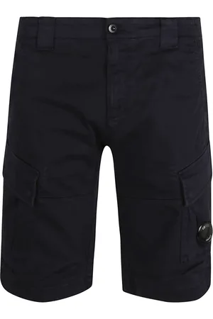 C.P. Company Homme, Shorts, Noir, Taille: 2XL Shorts Cargo Bleus Coupe Regular Élégants