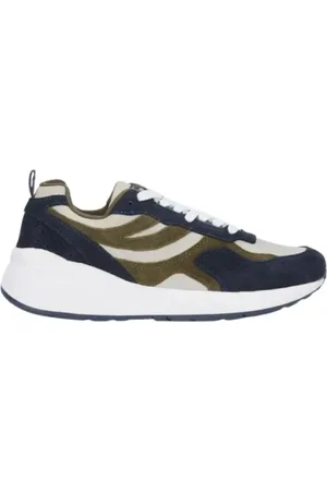 K-Way Homme, Chaussures, Multicolore, Taille: 42 EU Baskets Entraînement 3.0 Beige Gris Bleu
