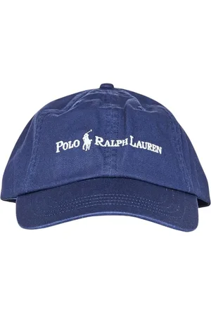 Ralph Lauren Homme, Accessoires, Bleu, Taille: ONE Size Casquette de Baseball avec Logo Brodé Bleu