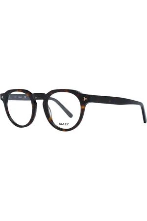 Bally Homme, Accessoires, Brun, Taille: ONE Size Montures Optiques Homme Marron Style Rond