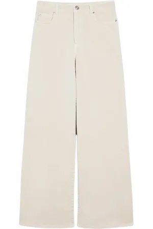 Max Mara Femme, Pantalons, , Taille: 32 FR Jean Coupe Large