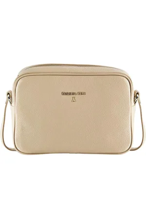 Patrizia Pepe Femme, Sacs, , Taille: ONE Size Sac bandoulière minimaliste en cuir avec lettrage
