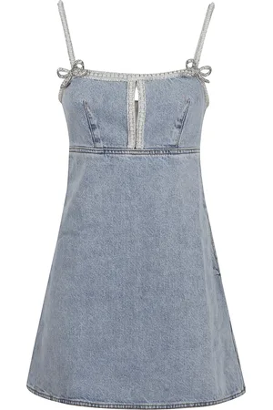Self-Portrait Femme, Robes, Bleu, Taille: 36 FR Robe Élégante Bleue pour Femmes