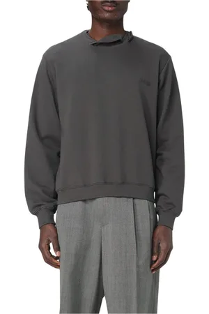 MAGLIANO Homme, Sweatshirts et sweats à capuche, Gris, Taille: S Sweat à Col Montant Gris
