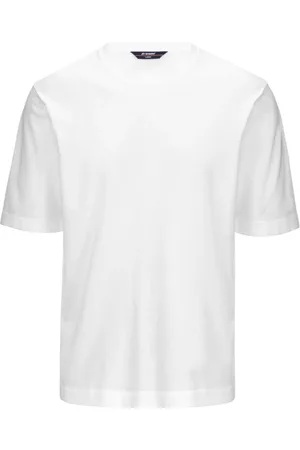 K-Way Homme, Tops, Blanc, Taille: 2XL T-shirt et Polo Blanc Mod. Combe