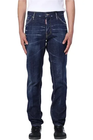 Dsquared2 Homme, Jeans, Bleu, Taille: 3XL Jeans Style Confortable