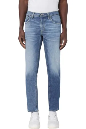 Dondup Homme, Jeans, Bleu, Taille: W36 Jean coupe droite ajustée classique