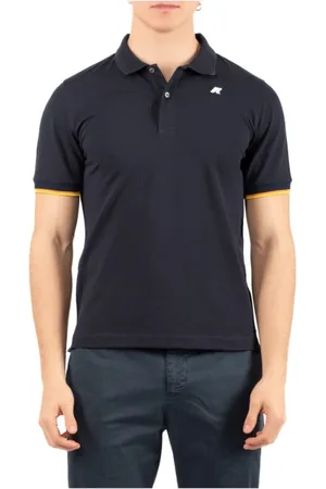 K-Way Homme, Tops, Bleu, Taille: M Veste Polo Élégante pour Homme