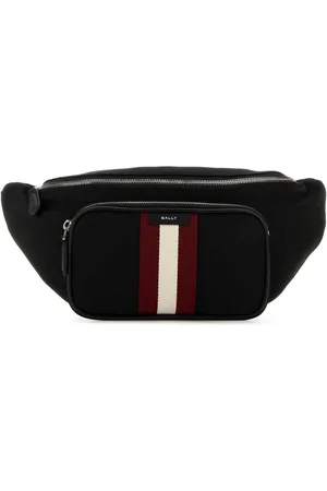 Bally Homme, Sacs, Noir, Taille: ONE Size Sac Banane Canvas Code