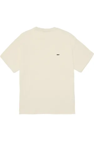 Obey Homme, Tops, , Taille: XL T-shirt emblématique en coton avec impression au dos