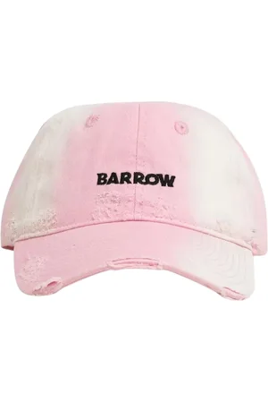 BARROW Homme, Accessoires, Rose, Taille: ONE Size Casquette de papa rose Tie Dye Distressed