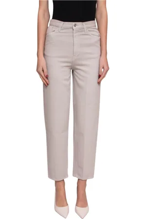Dondup Femme, Pantalons, Gris, Taille: W29 Pantalon Spécial Gris Bessie Femme