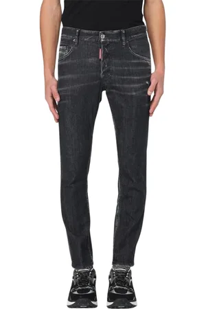 Dsquared2 Homme, Jeans, Noir, Taille: XS Jean Déchiré Cool pour Homme