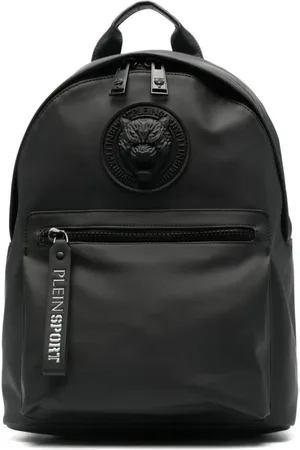 Philipp Plein Unisex, Sacs, Noir, Taille: ONE Size Sac de sport avec logo frontal et bretelles réglables
