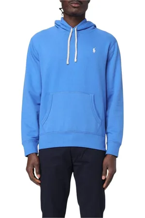 Ralph Lauren Homme, Sweatshirts et sweats à capuche, Bleu, Taille: XL Sweat à Capuche en Polaire Rose Design Classique