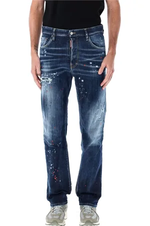 Dsquared2 Homme, Jeans, Bleu, Taille: M 642 Jeans droits