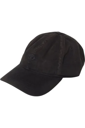 Diesel Homme, Accessoires, Noir, Taille: ONE Size Casquette de baseball avec logo brodé