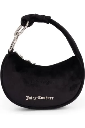 Juicy Couture Femme, Sacs, Noir, Taille: ONE Size Fleur Petit Sac Hobo Polyester Noir