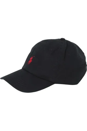 Ralph Lauren Homme, Accessoires, Noir, Taille: ONE Size Casquette de Baseball en Coton Bleu